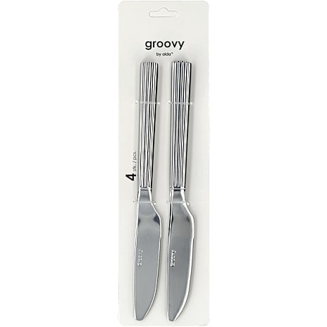 Aida Groovy Mirror knive (4 stk.) 1 stk.