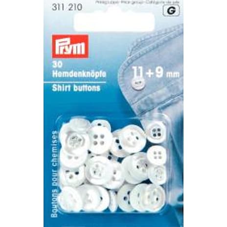Prym Skjorteknapper
