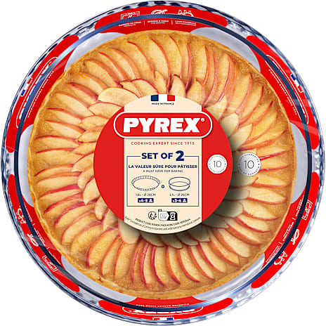 Pyrex runde glasfade