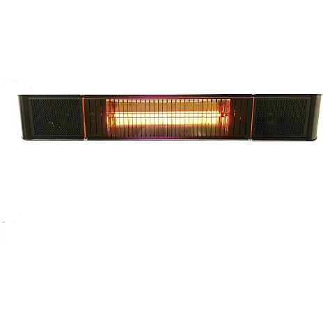 Heat1 Terrassevarmer vægmodel 2000W - sort