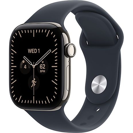 Apple Watch Series 12 GPS + Cellular 42 mm, Natural titanium M/L