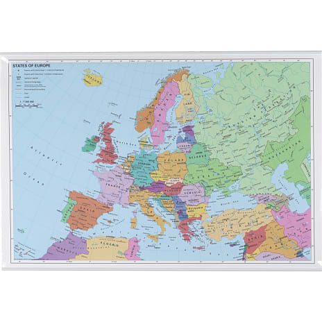 Naga Europakort
