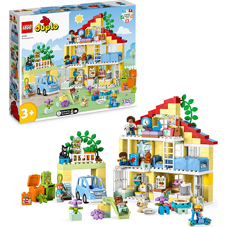 LEGO® By-sæt 3-i-1-familiehus 10994 | Køb online på br.dk!