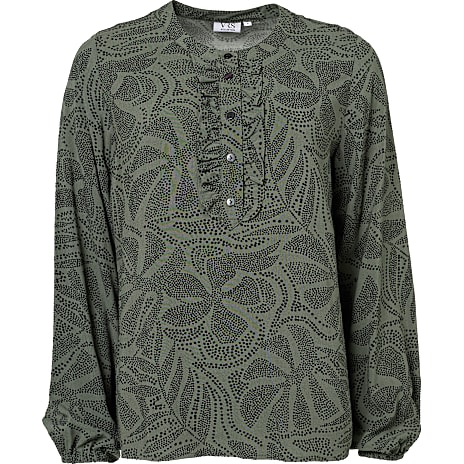 VRS Woman Fashion Damebluse str. 2XL, oliven