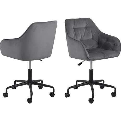AC Design Furniture Brooke Skrivebordsstol Mørkegrå