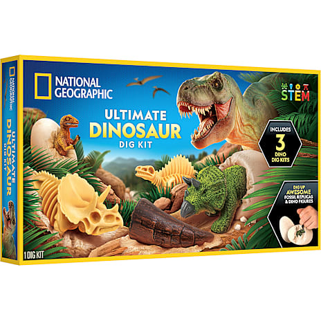 National Geographic Ultimate Dinosaur Dig Kit legesæt