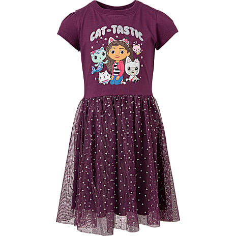 Gabbys Dukkehus Kjole Str. 98/104 Bordeaux