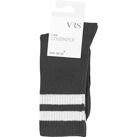 VRS Dame Tennisstrømper Str. 35/38 Sort