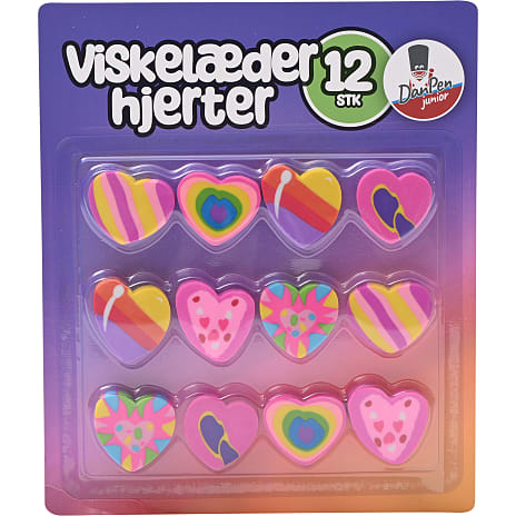 Danpen Junior Viskelædere Hjerte