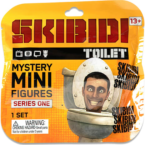 Skibidi Toilet Mini Mystery Figurer Assorteret