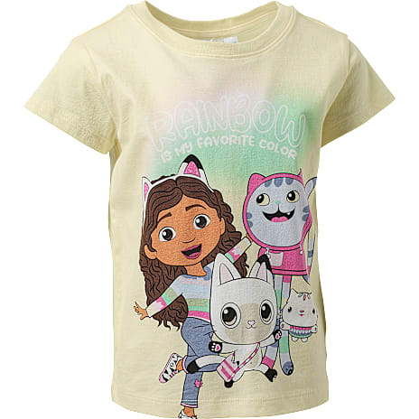 Gabbys Dukkehus T-shirt Str. 98/104 Gul