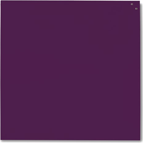 NAGA Glastavle Magnetisk 100x100 cm lilla