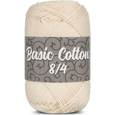 Basic Cotton Råhvid
