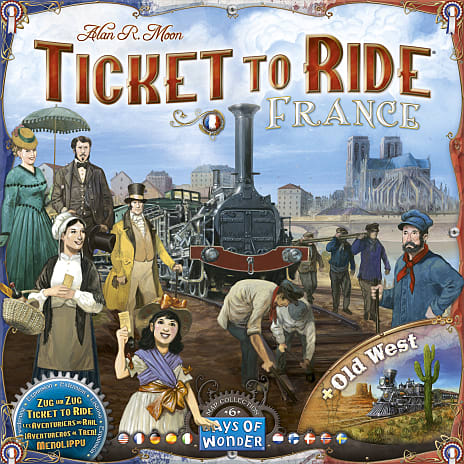 Days of Wonder Ticket to Ride France Old West 6