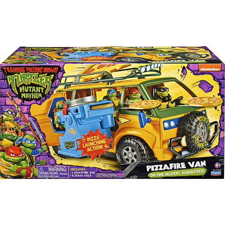 Teenage Mutant Ninja Turtles Mayhem Group Pizza Delivery Van