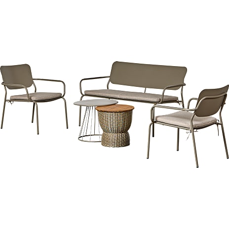 Andre mærker Bakkedal loungesæt + sidebord