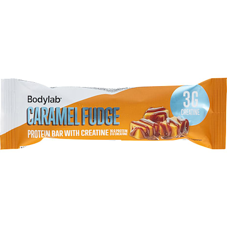 Bodylab Proteinbar med karamelsmag og kreatin