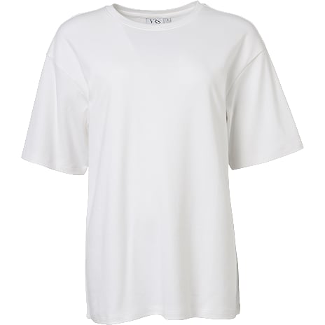 VRS dame oversize T-shirt str. 2XL - hvid 1 stk.