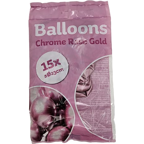 Andre mærker Chrome balloner assorteret