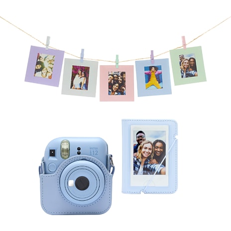 Fujifilm Instax Mini 12 Tilbehørspakke Blå