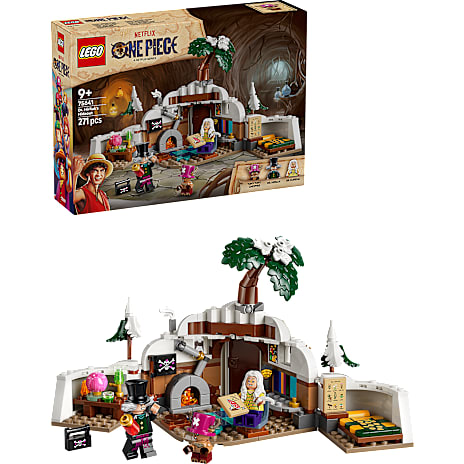 LEGO ONE PIECE Dr. Hiriluks skjulested og minifigurer 75641