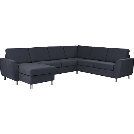 Madrid Nordic Vendbar Hjørnesofa med Chaiselong Navy