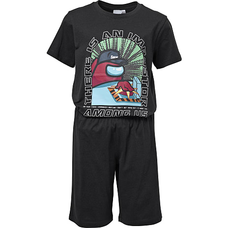 Among Us Pyjamas Str. 134/140 Sort