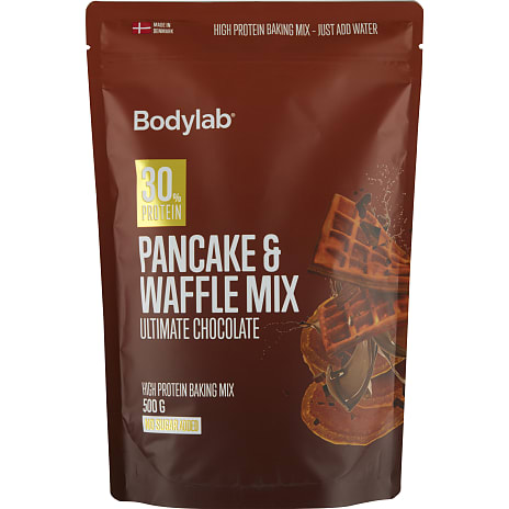 Proteinpandekage & -vaffelmix m. chokoladesmag, Bodylab 400 g
