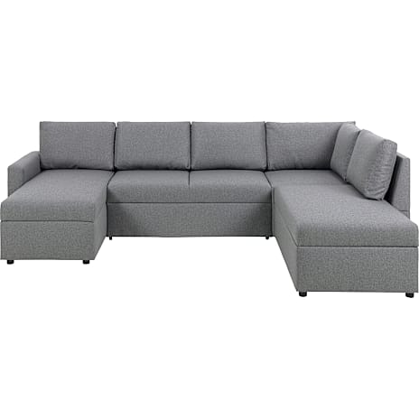 AC Design Furniture Sacramento Venstrevendt U-sovesofa Lysegrå