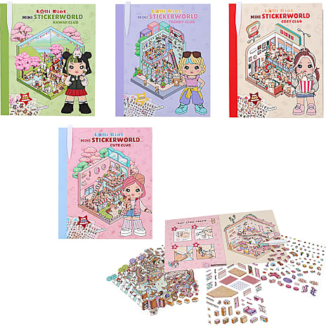 Lolli Riot Mini Stickerworld Med Pincet