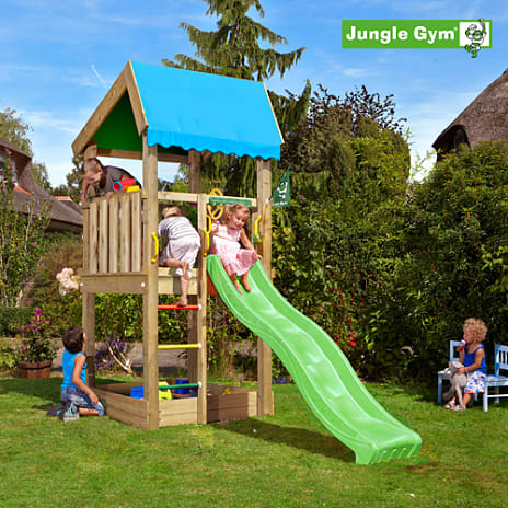 Jungle Gym Home Legetårn med rutschebane