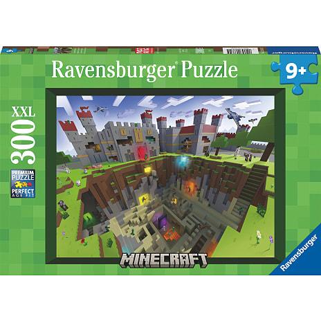 Ravensburger Minecraft Cutaway Puslespil 300 Brikker