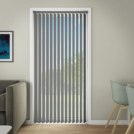 DEBEL Line lamelgardin 240 x 250 cm - grå 1 stk.