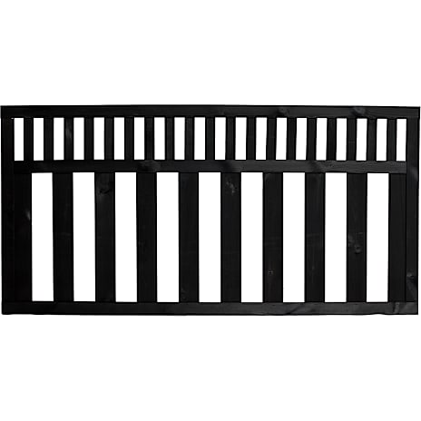 Nordic Fence Tendens forhavehegn sort
