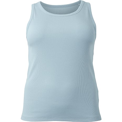 VRS Dame Rib Tanktop Str. 50 Lyseblå