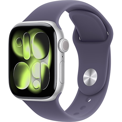 Apple Watch S11 GPS 42 mm Silver Aluminium Purple Fog