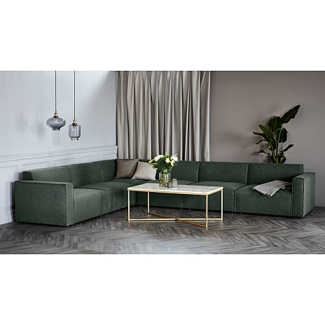 GRO Modul Hjørnesofa Mosgrøn