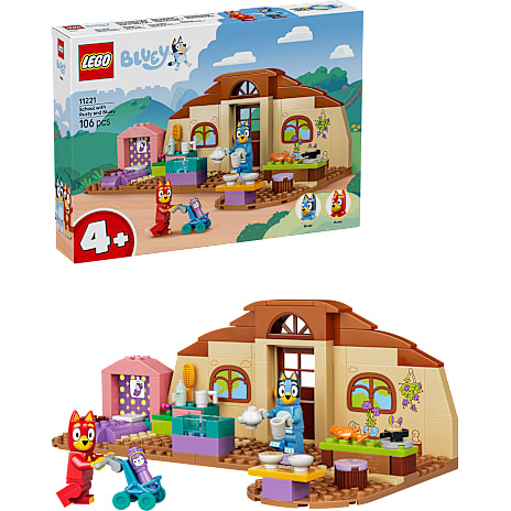 LEGO Bluey Skole med Rusty og Bluey 11221