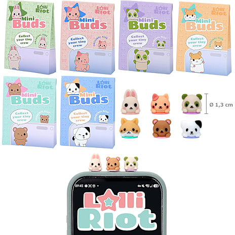 Lolli Riot Mini Buds Samlefigur