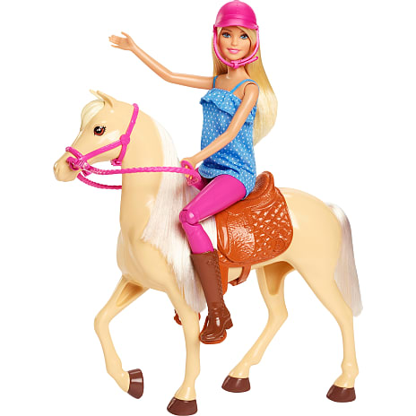 eksplicit Forkæl dig implicitte Barbie® dukke og hest | Køb online på br.dk!