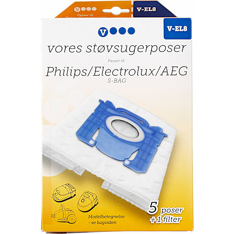 Vores Støvsugerposer V-EL8