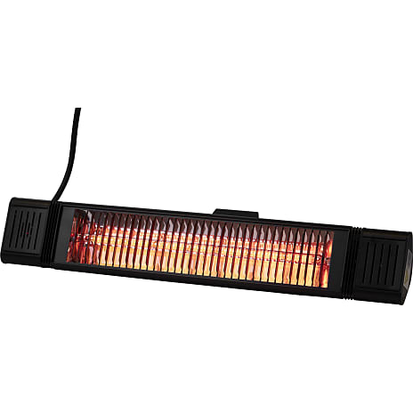HEAT1 eco plus-line 2000W Terrassevarmer Sort