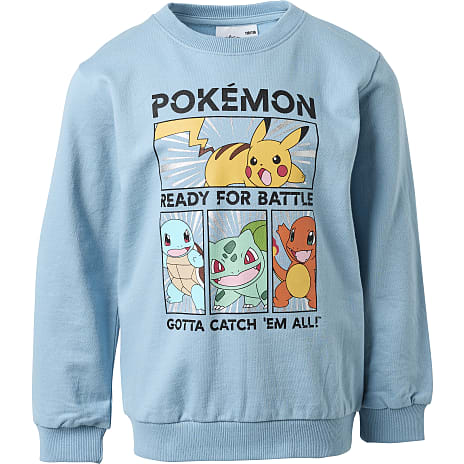 Pokémon Sweatbluse Str. 110/116 Blå