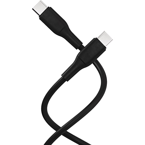 X2o superflex 60wusb-c/c-kabel 1,5 meter - sort 1 stk.