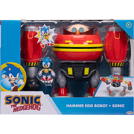 Sonic og Hammer Egg Robot Legesæt