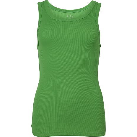 VRS Dame Rib Tanktop Str. XL Lysegrøn