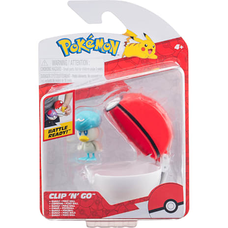 Pokémon Clip'n'Go Figur Quaxly