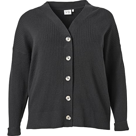 VRS Dame Cardigan Str. 50 Sort