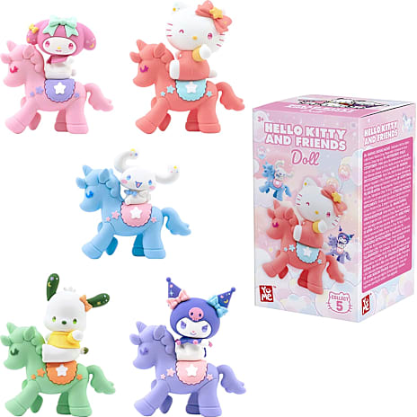 Yume Hello Kitty and Friends Unicorn figur 7 cm - flere varianter - assorteret 1 stk.