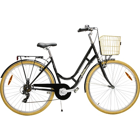 PUCH Old Style Damecykel 28" Sort